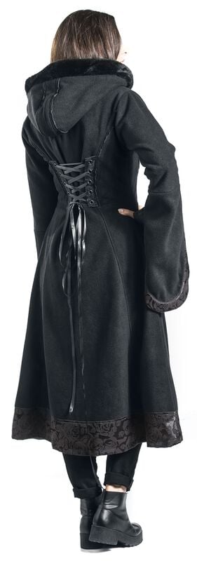 Rock Revival "Luella Coat" Coat Black By Poizen Industries