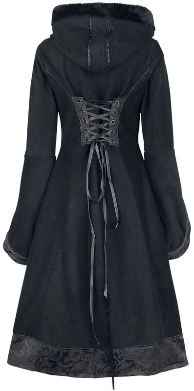 Rock Revival "Luella Coat" Coat Black By Poizen Industries