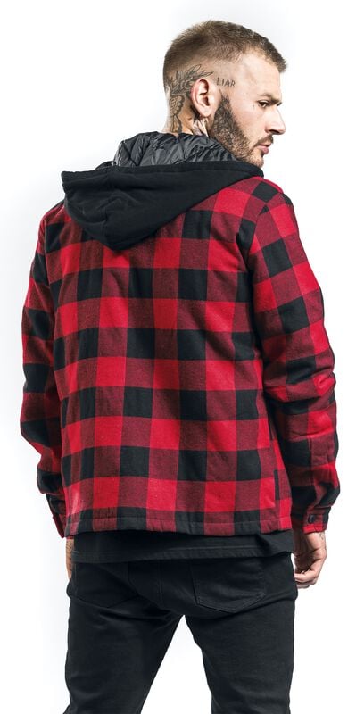 Rock Revival "Lumberjack" Mid-Season Jackets Red-black By Forplay