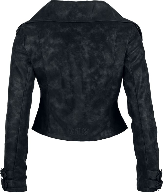 Rock Revival "Lunar Lycan Jacket" Biker Jacket Black By KIHILIST By KILLSTAR