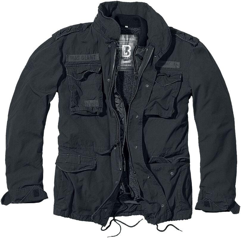 Rock Revival "M65 Giant" Winter Jacket Black By Brandit