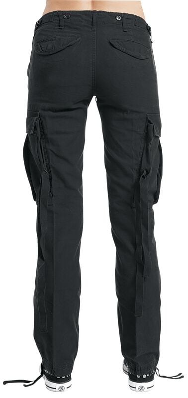 Rock Revival "M65 Ladies Trousers" Cargo Trousers Black By Brandit