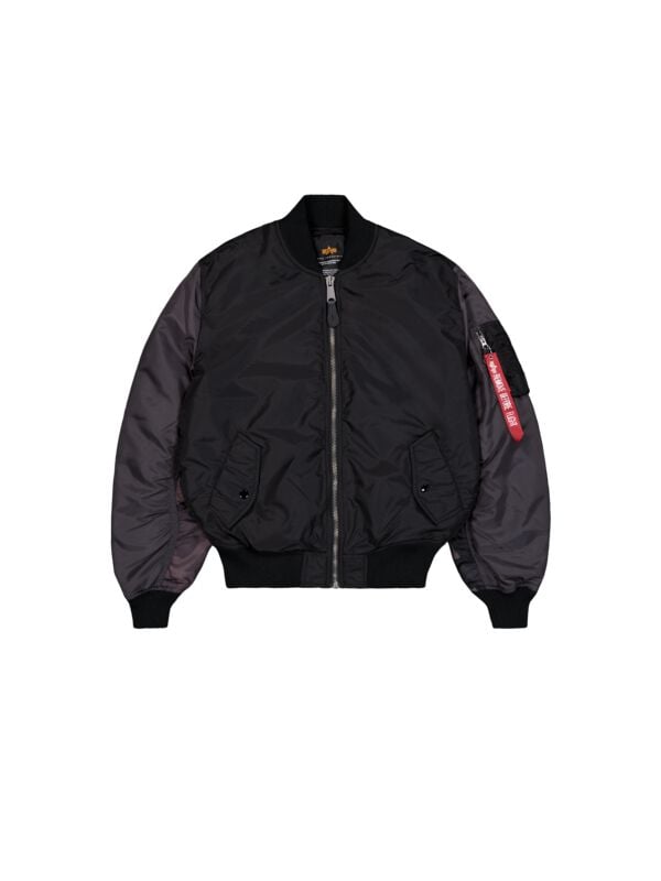 rock revival "MA-1 Camo BE" Bomber Jacket black by Alpha Industries