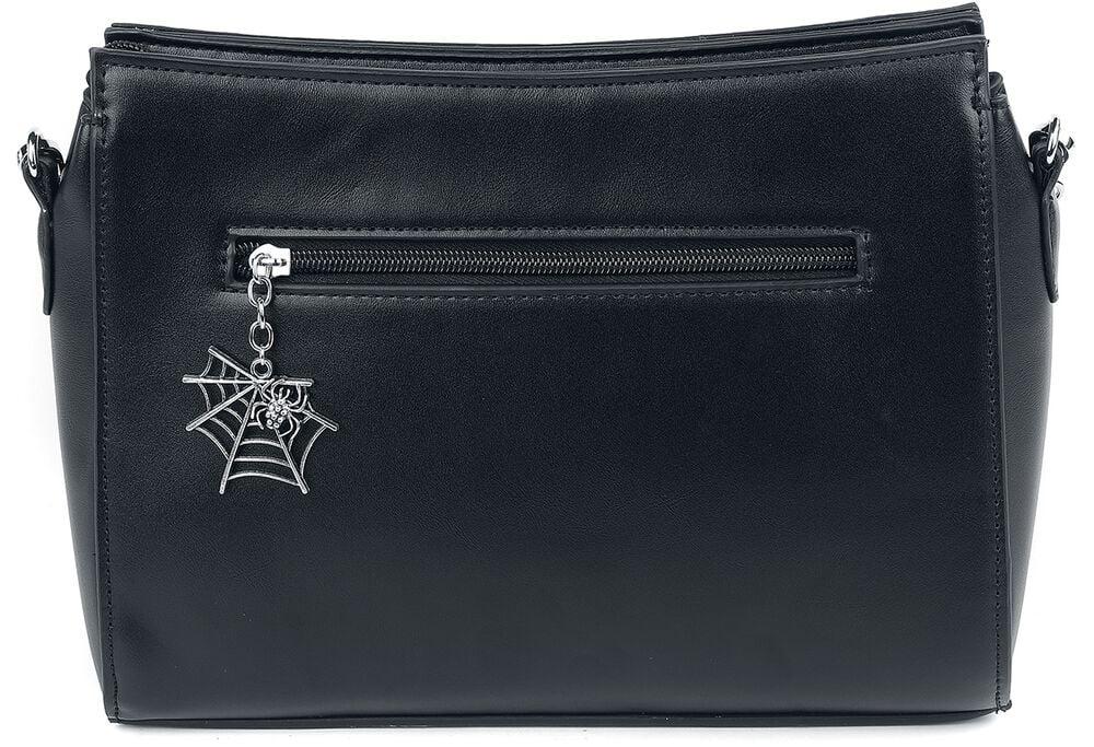 Rock Revival "Mabris Shoulder Bag" Handbag Black-silver By Banned Alternative