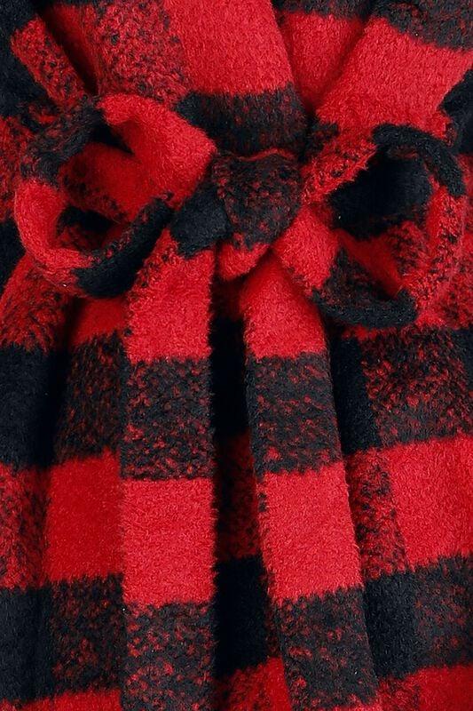 Rock Revival "Manhattan Coat" Coat Black-red By Hell Bunny