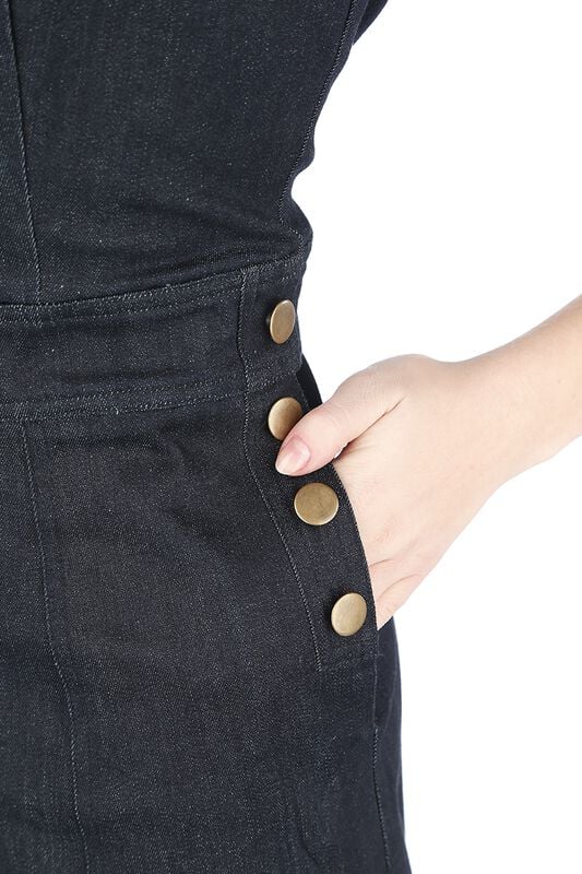 Rock Revival "Marlene Dungarees" Dungarees Blue By Voodoo Vixen