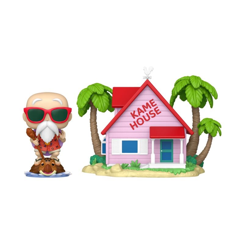 Rock Revival "Master Roshi At Kame House Vinyl Figurine 46" Funko Pop By Dragon Ball