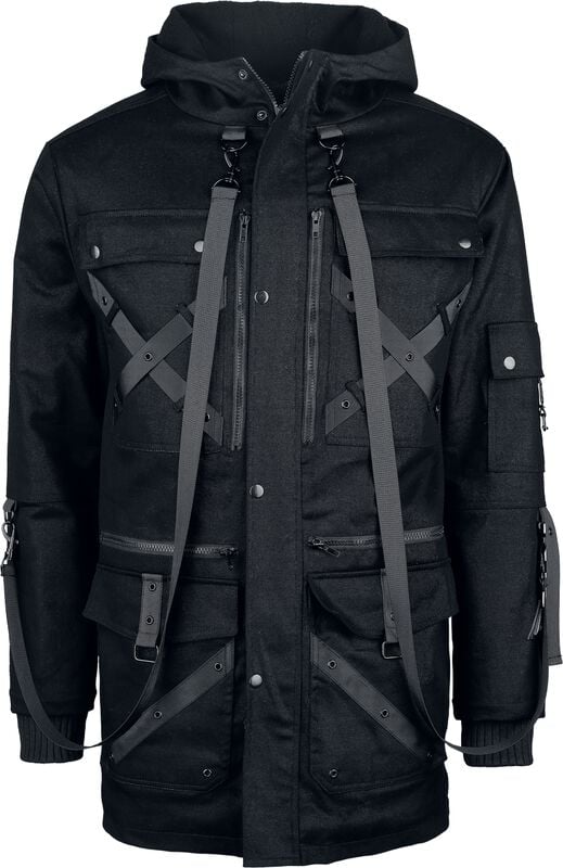 Rock Revival "Men's Auden Jacket" Mid-Season Jackets Black By Chemical Black
