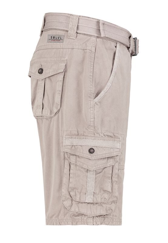 Rock Revival "Men's Cargo Bermuda" Shorts Beige By Sublevel