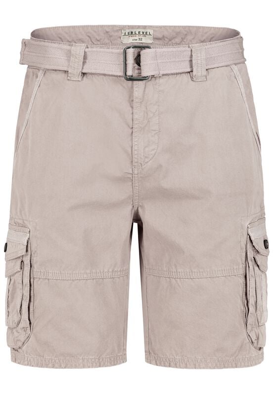 rock revival "Men's Cargo Bermuda" Shorts beige by Sublevel