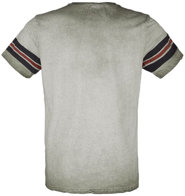 Rock Revival "Men T-Shirt Comfort Fit" T-Shirt Olive By GoodYear