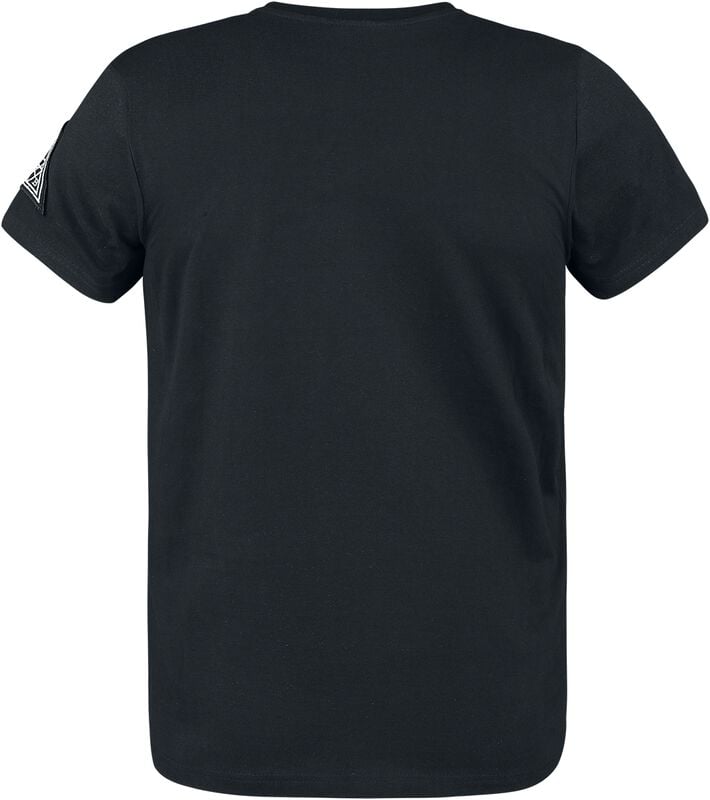 Rock Revival "Mens’ Black Gunner Top" T-Shirt Black By Chemical Black