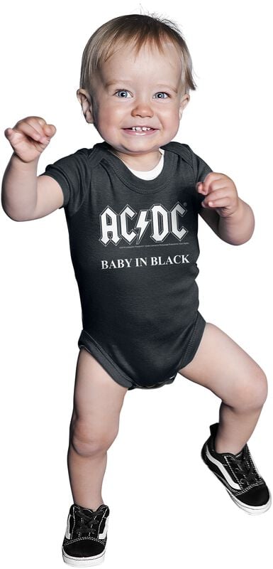 Rock Revival "Metal-Kids - Baby In Black" Body Black By AC/DC