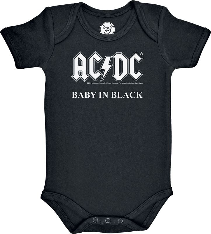 rock revival "Metal-Kids - Baby In Black" Body black by AC/DC