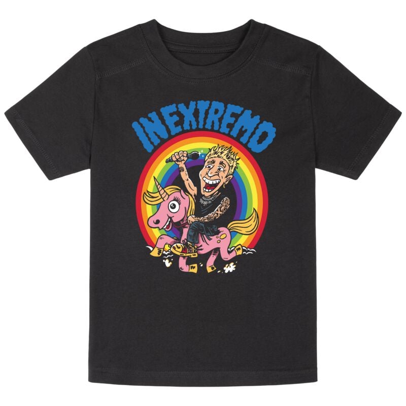 rock revival "Metal Kids - Einhorn" T-Shirt black by In Extremo