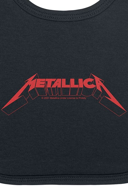 Rock Revival "Metal-Kids - Logo" Bib Black By Metallica