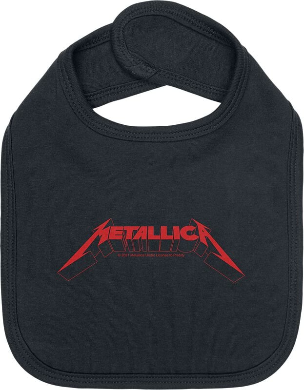 rock revival "Metal-Kids - Logo" Bib black by Metallica