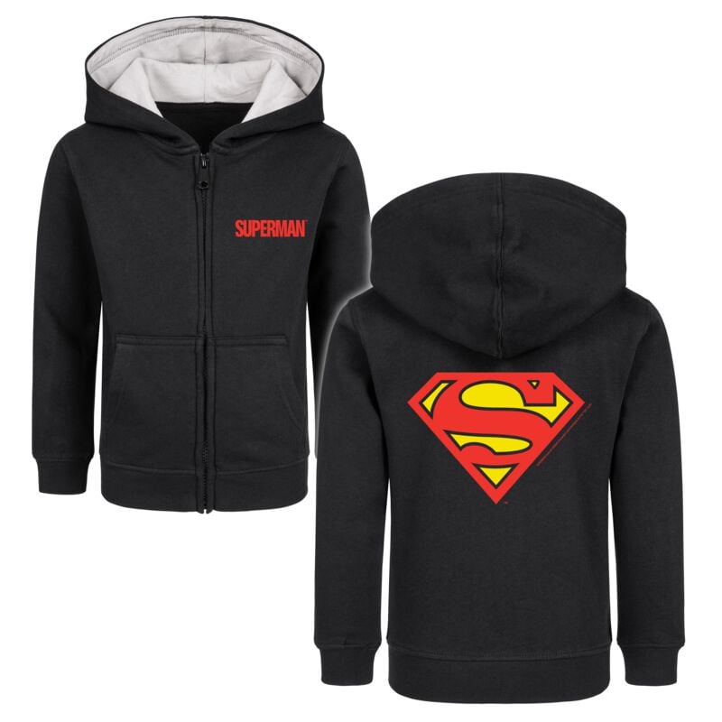 rock revival "Metal-Kids - Logo" Kids' hooded jackets black by Superman