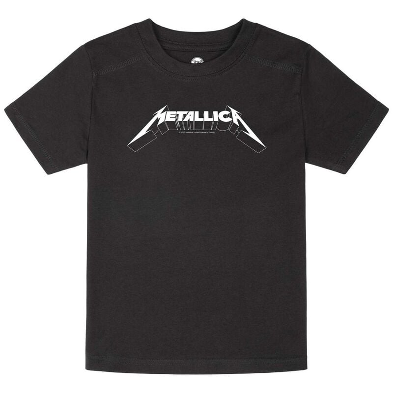 rock revival "Metal-Kids - Logo" T-Shirt black by Metallica