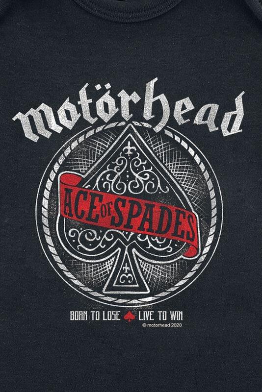 Rock Revival "Metal-Kids - Red Banner" Body Black By Motörhead