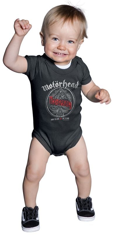 Rock Revival "Metal-Kids - Red Banner" Body Black By Motörhead