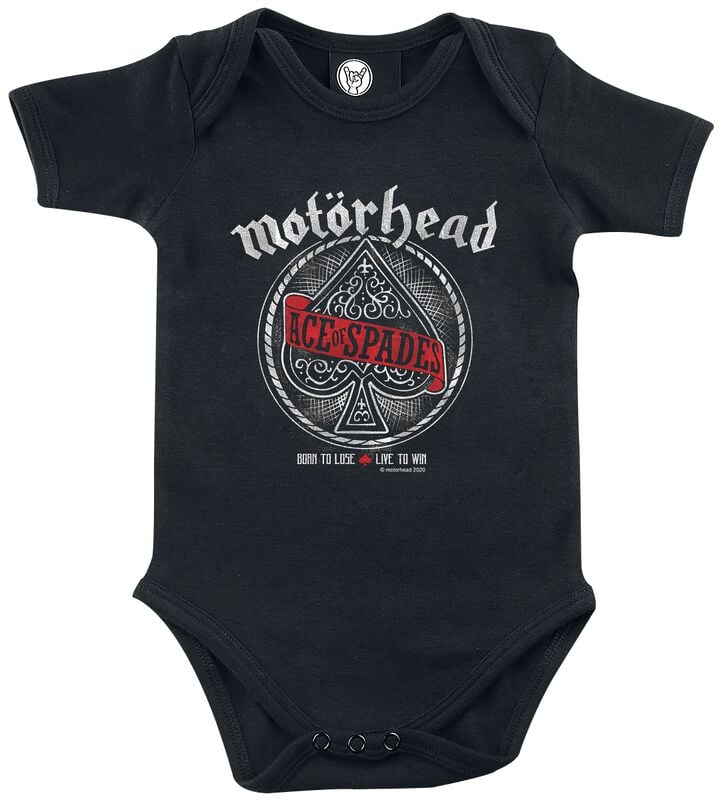 rock revival "Metal-Kids - Red Banner" Body black by Motörhead