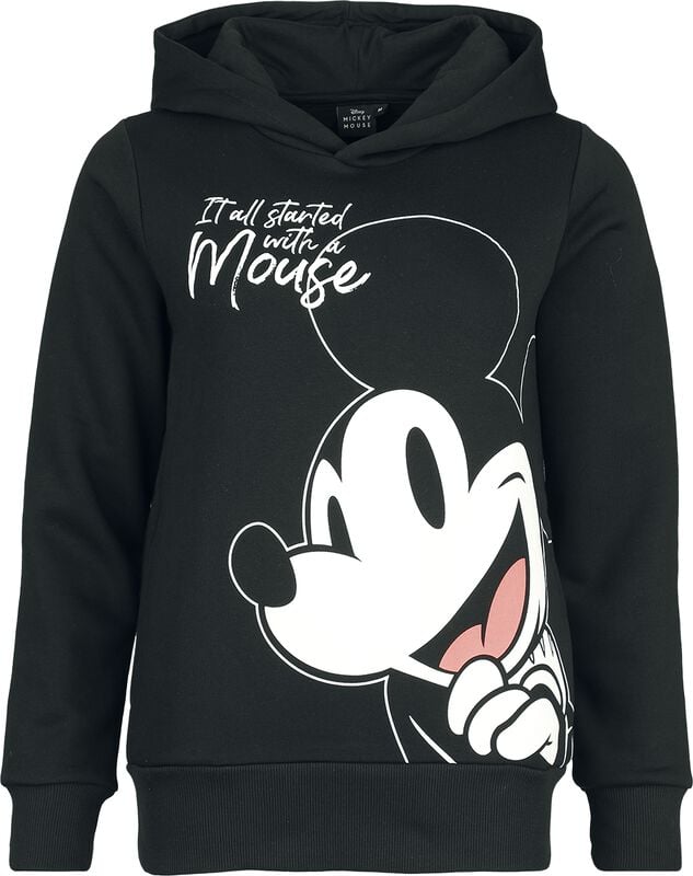 rock revival "Mickey Mouse - It all started with a mouse" Hoodie black by Mickey Mouse