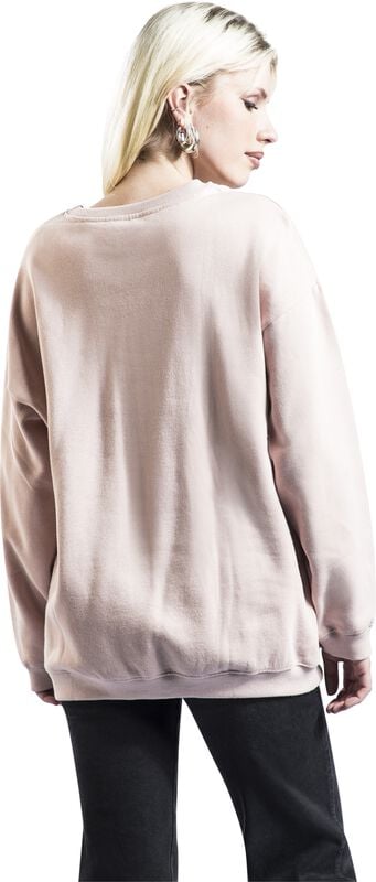 Rock Revival "Mickey Mouse - Oversized Sweatshirt" Sweatshirt Light Pink By Mickey Mouse