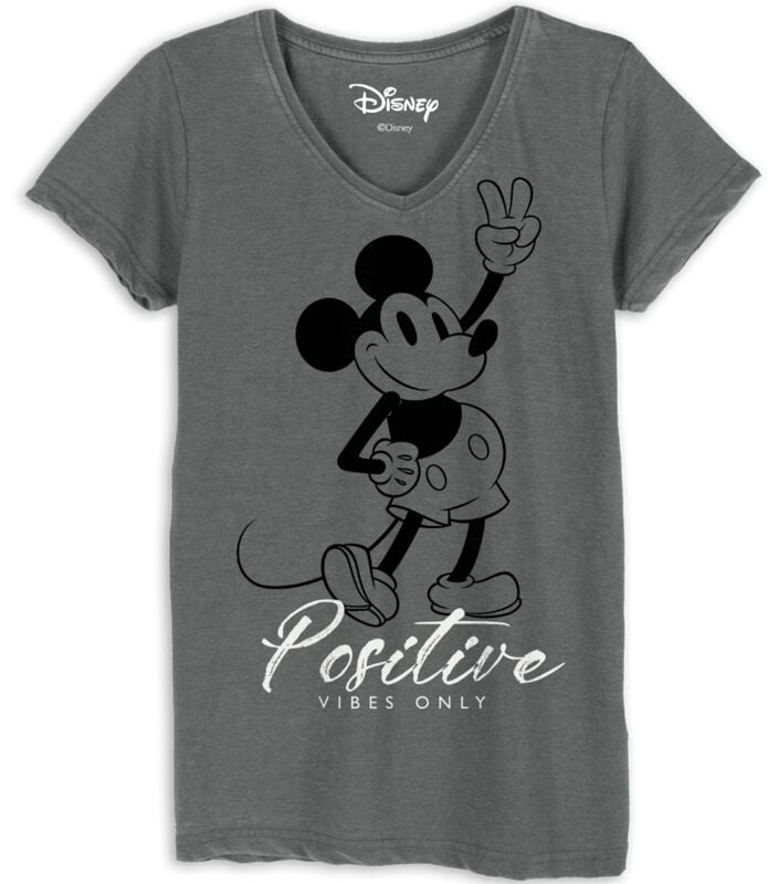 rock revival "Mickey Positive" T-Shirt green by Mickey Mouse
