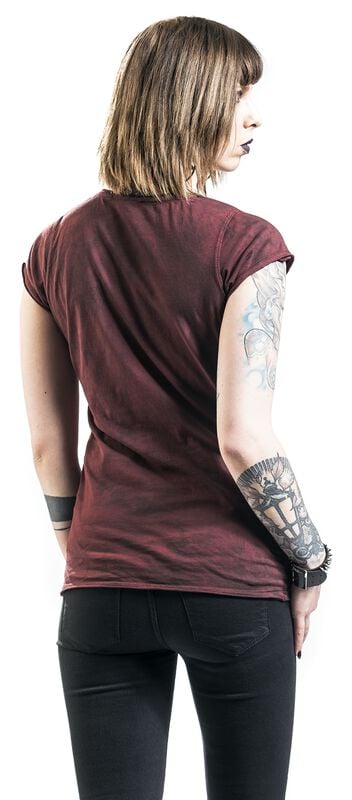 Rock Revival "Midnight Mischief" T-Shirt Red By Alchemy England