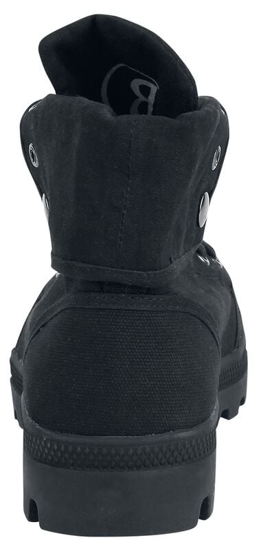 Rock Revival "Military Canvasboot High" Boot Black By Brandit