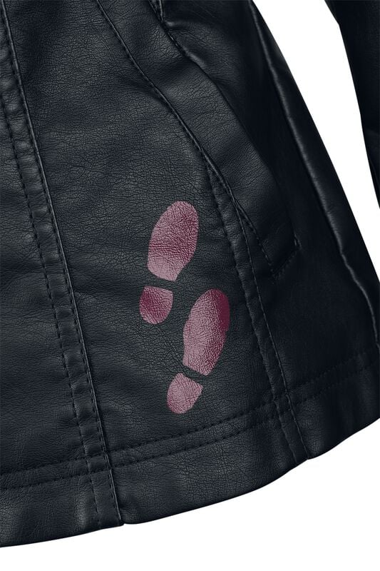 Rock Revival "Mischief Managed" Imitation Leather Jacket Black By Harry Potter