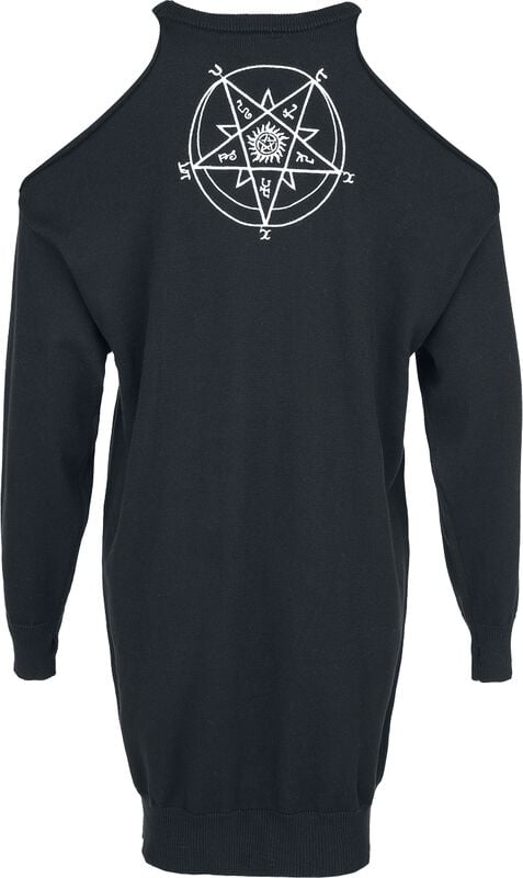 Rock Revival "Moon And Salt Circles" Mini Dress Black By Supernatural