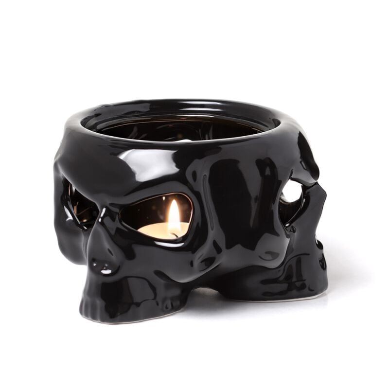 Rock Revival "Mug With Cup Warmer Skull" Cup Black By Alchemy England