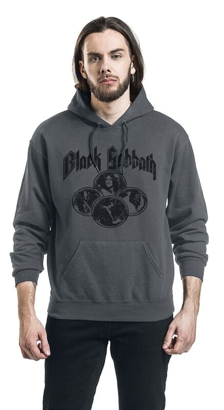 Rock Revival "Multi Portrait" Hoodie Graphite By Black Sabbath