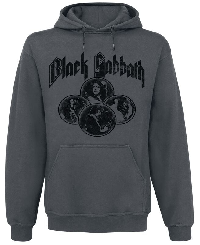 rock revival "Multi Portrait" Hoodie graphite by Black Sabbath