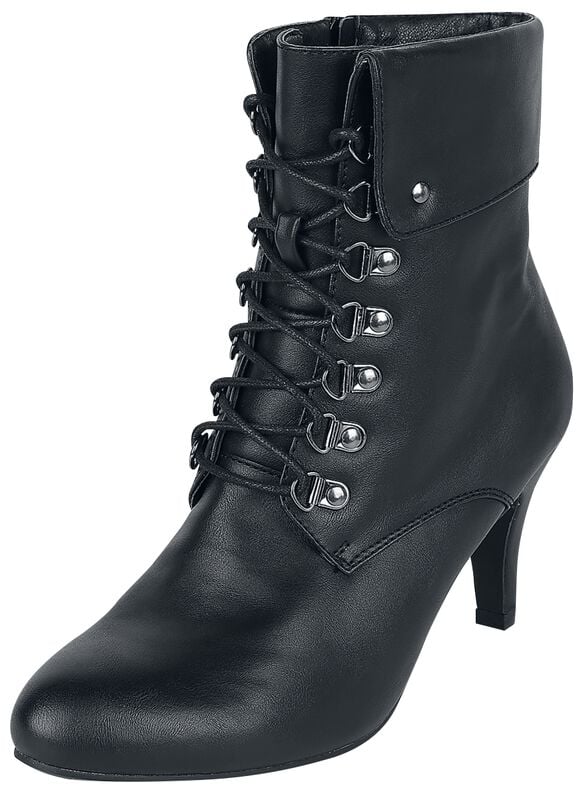 rock revival "Muraena" Boots black by Gothicana by EMP