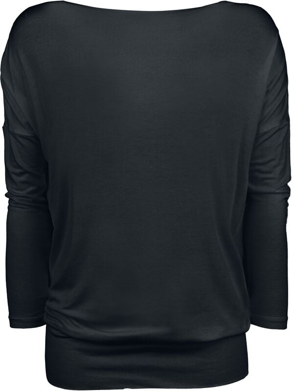 Rock Revival "Music And Roses" Long-sleeve Shirt Black By Full Volume By EMP