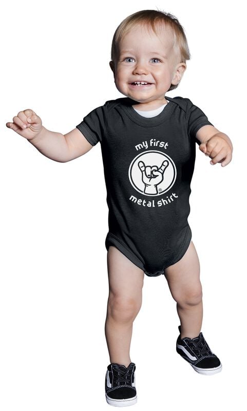 Rock Revival "My First Metal Shirt" Body Black By Metal Kids