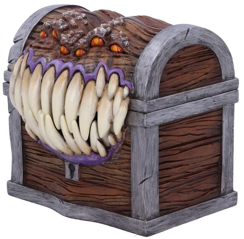 rock revival "Nemesis Now - Mimic Dice Box" Storage Box multicolour by Dungeons and Dragons