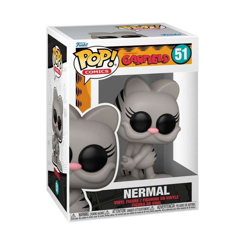 rock revival "Nermal Vinyl Figurine 51" Funko Pop by Garfield