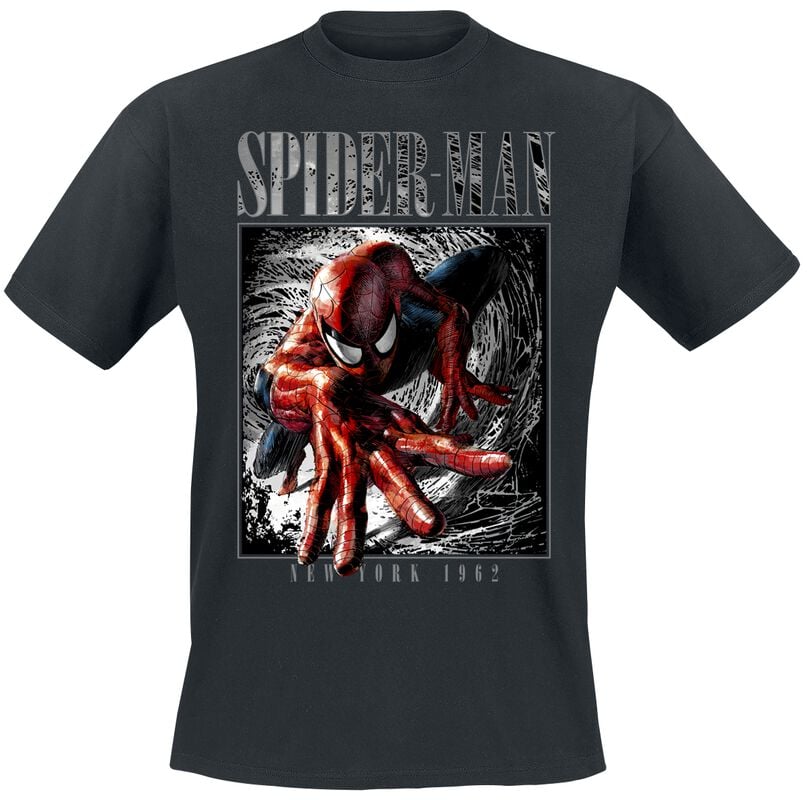 rock revival "New York - 1962" T-Shirt black by Spider-Man