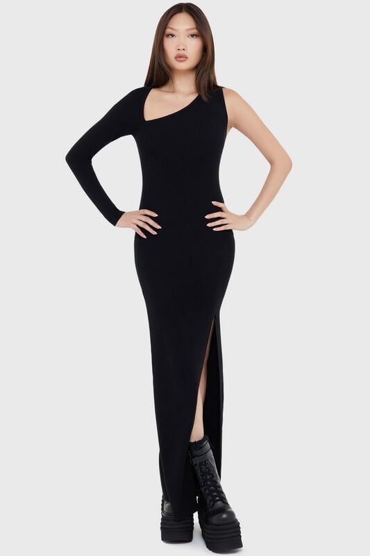 Rock Revival "Nightshaded Maxi Dress" Maxi Dress Black By KIHILIST By KILLSTAR