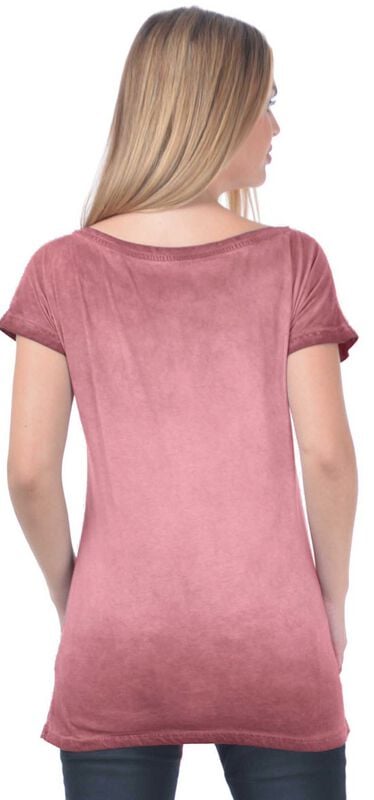 Rock Revival "Nine Lives Couple - Women's T-shirt - Marilyn" T-Shirt Light Pink By Outer Vision