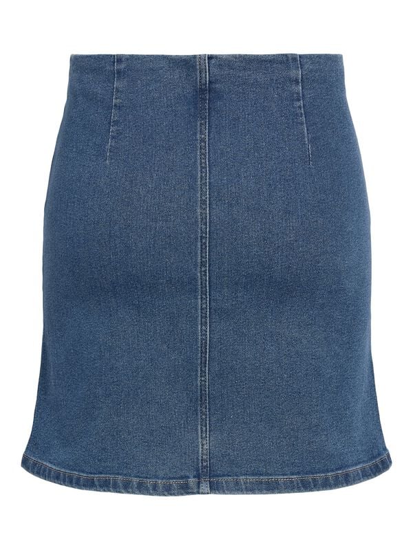 Rock Revival "NMDEBBY NM SLIM SKIRT VI518MB NOOS" Mini Skirt Blue By Noisy May