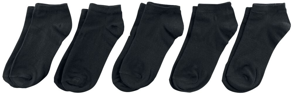 rock revival "No Show Socks 5-Pack" Socks black by Urban Classics