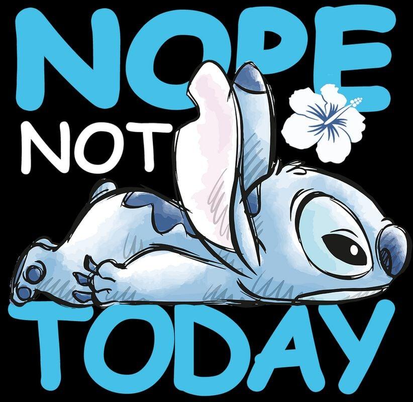 Rock Revival "Nope Not Today" Tanktop Black By Lilo & Stitch