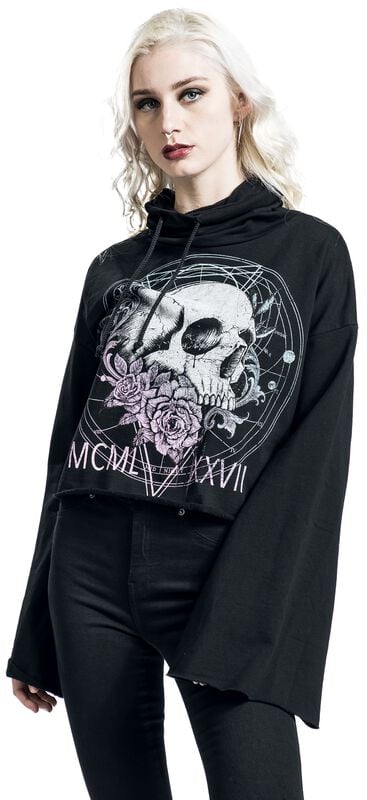 rock revival "Numbers Rainbow" Sweatshirt black by Alchemy England