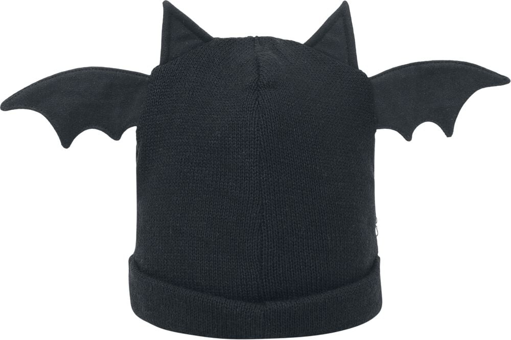 Rock Revival "Nycteris Hat" Beanie Black By Cupcake Cult