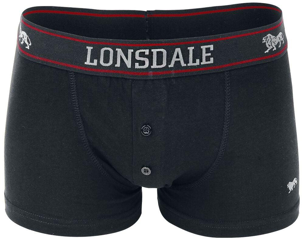 Rock Revival "Oakworth" Boxers Black By Lonsdale London